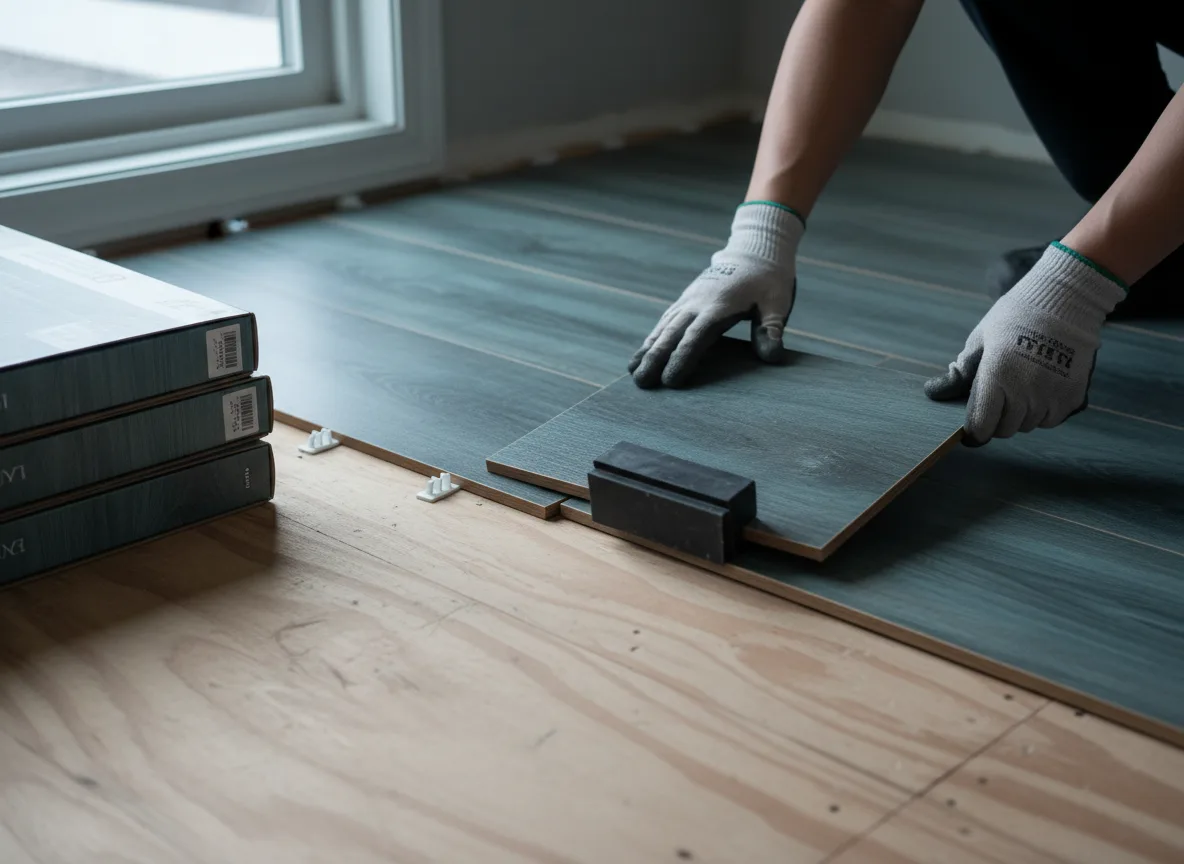 Luxury Vinyl Plank Installation company in Sheldon, ND